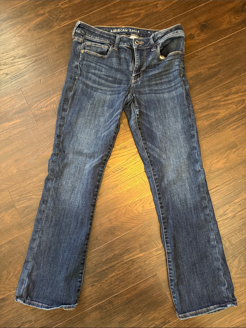 American Eagle Next Level Stretch Skinny Kick Jeans